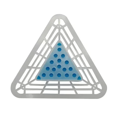 尿斗香片三角块茉莉去异味芳香溢冰过滤网防堵三角男除臭块小便池