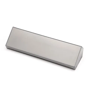 收纳盒老花新款文具盒现货时尚半透明五边形塑料盒眼镜盒创意