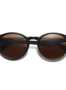 小脸米钉墨镜小显瘦韩版太阳镜超轻司机圆框圆款网红防紫外线开车