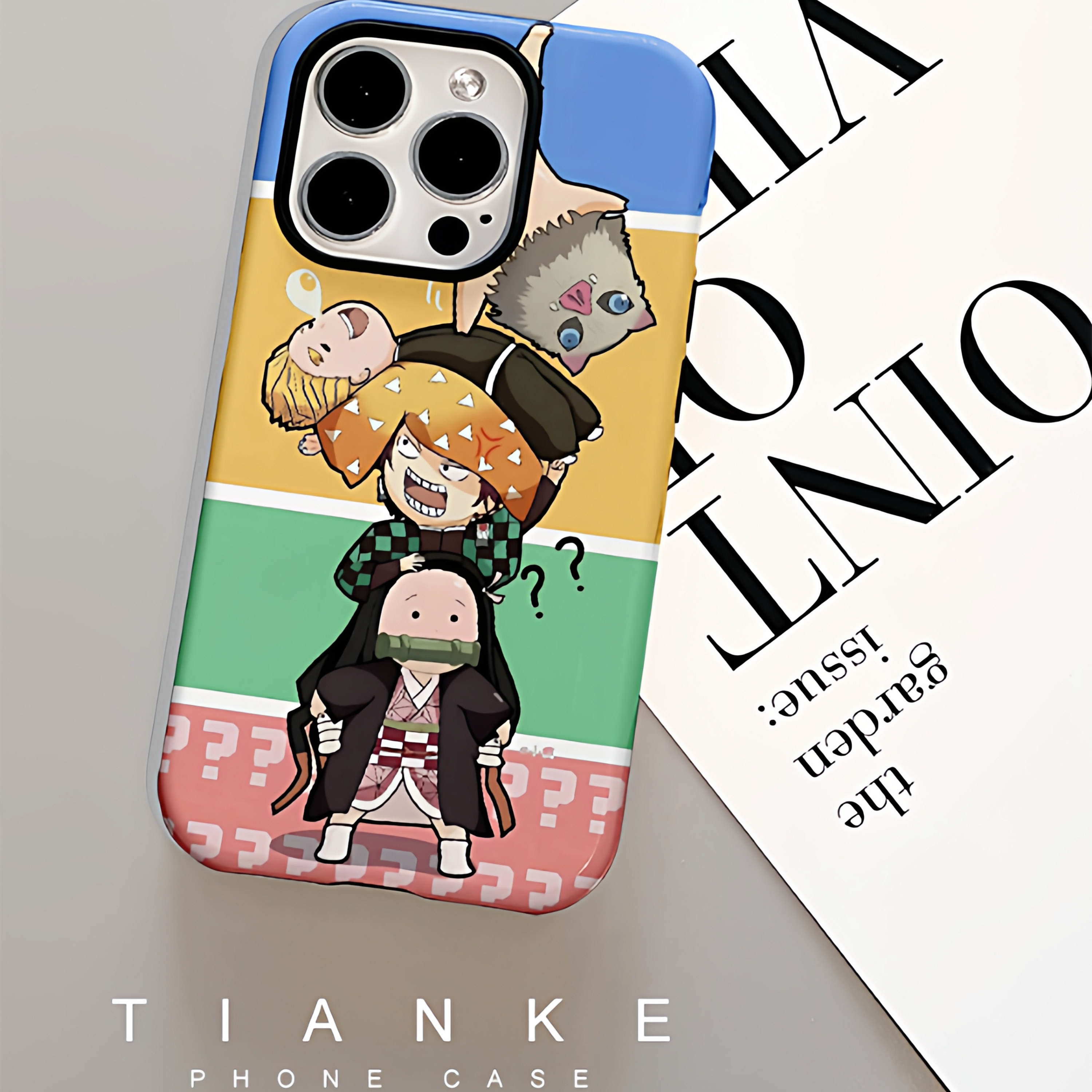 鬼灭之刃手机壳适用苹果iPhone17proma小米16air15菲林软二合一APPLE小米4华为mate70OPPOmagic8reno13vivo