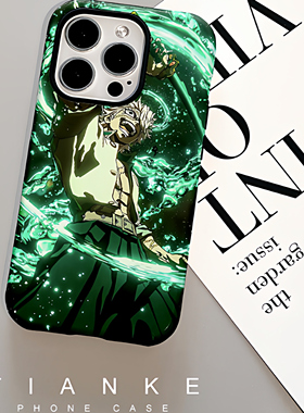 鬼灭之刃手机壳适用苹果iPhone17proma小米16air15菲林软二合一APPLE小米4华为mate70OPPOmagic8reno13vivo