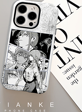 电锯人手机壳适用苹果iPhone17proma小米16air15菲林软二合一APPLE小米4华为mate70OPPOmagic8reno13vivo