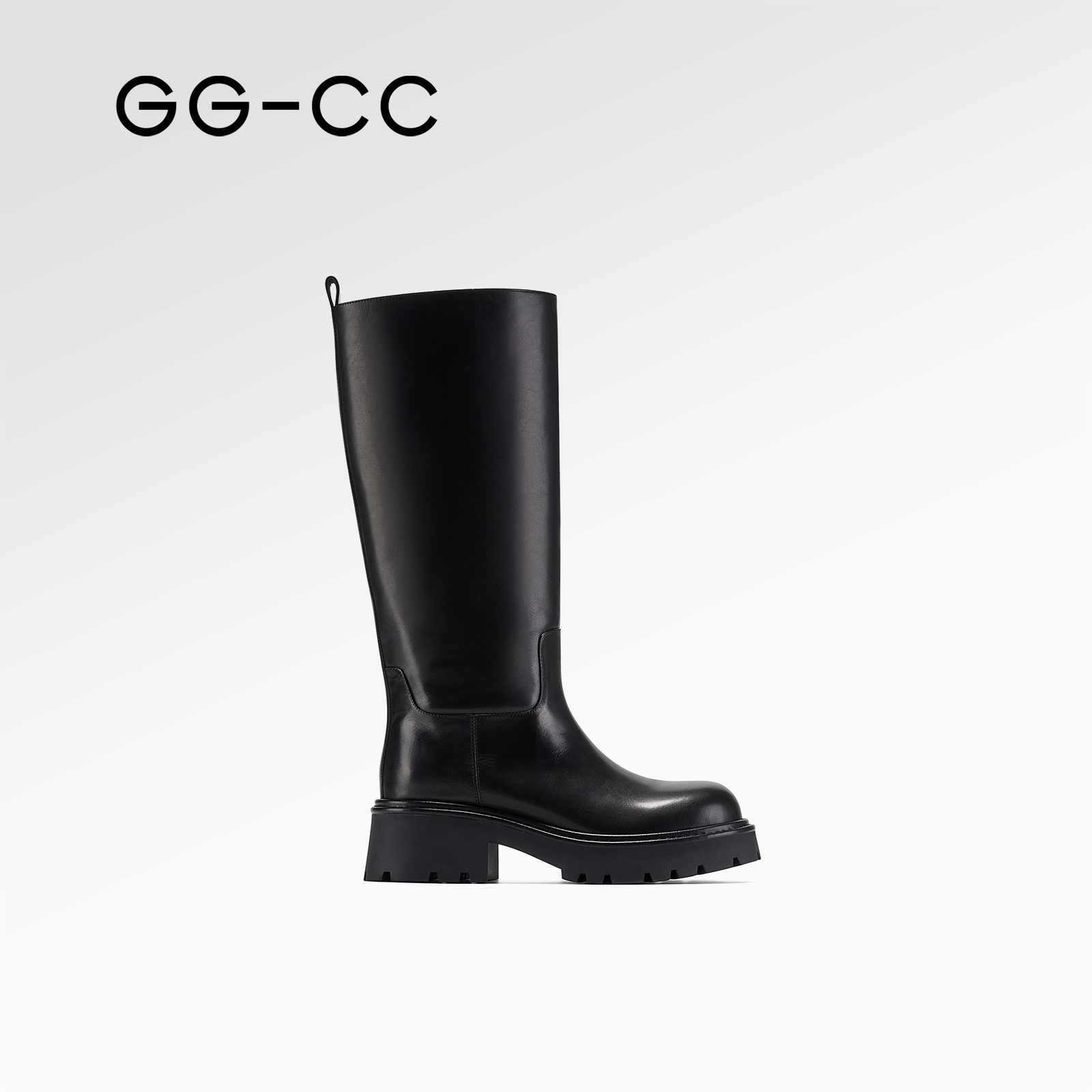 GGCC西部骑士靴厚底增高