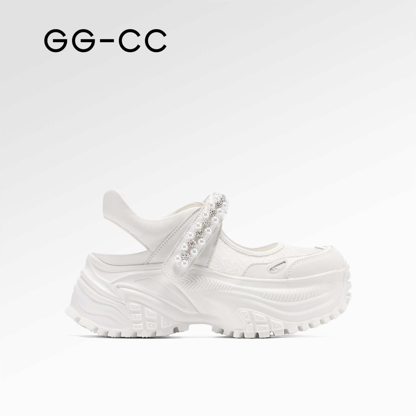 GGCC2025年新款老爹凉鞋外穿