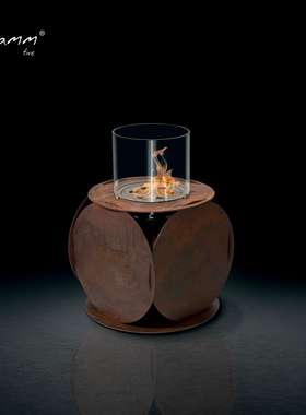 Glamm葡萄牙进口Lira复古酒精壁炉高端落地款豪宅/别墅/酒店/餐厅