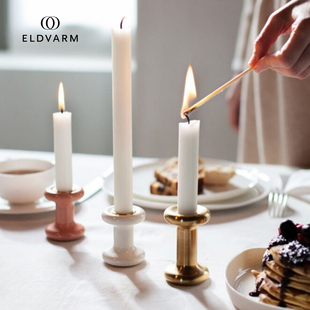 法国Lucie Holder烛台摆件餐桌浪漫烛光晚餐蜡烛台小家用 Candle