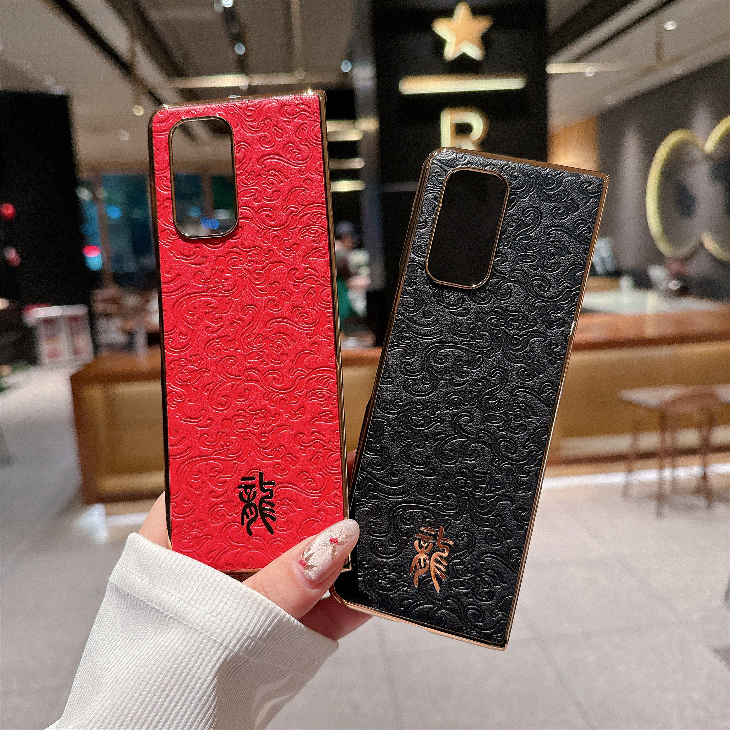 小米XFOLD皮质简约轻奢风保护壳