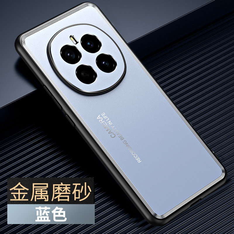 适用荣耀magic7手机壳磨砂金属magic7pro硬壳honor魔术7保护套男款全包PTP-AN00磁吸指环外壳PTP一AN10高级感