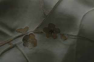 春染云织｜寒香｜春夏款宋制汉服吊带宋抹 墨绿色腊梅