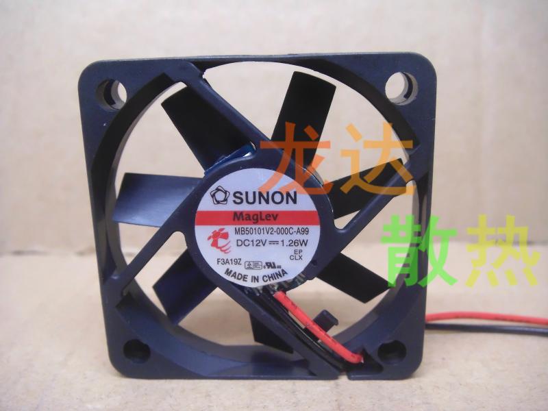 全新原装SUNON/建准MB50101V2-000C-G99 5010 12V 1.26W散热风扇