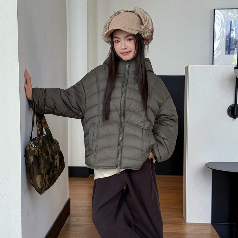 儿童轻羽绒90白鸭绒男童女童