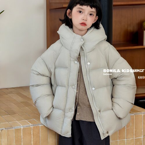 加厚儿童羽绒服90绒面包服儿童潮