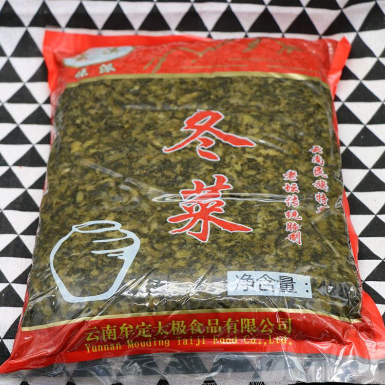云南特产老坛酸菜云滇味冬菜云南冬菜水渍菜梅菜米线扣肉配料腌菜