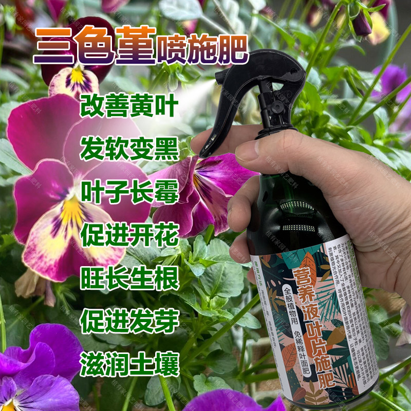 三色堇花专用肥料种植盆栽花苗养护营养液旺长生根开花肥叶面肥料,鲜花速递/花卉仿真/绿植园艺,家庭园艺肥料,淘宝优惠券,粉丝福利购,淘宝优惠卷