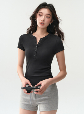 瑜伽服短袖女2026新款速干透气运动T恤专业跑步训练健身上衣套装