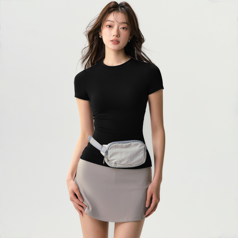 高级黑短袖+月岩灰短裙 【套装立减10元】 高级黑短袖+月岩灰短裙 【套装立减10元】