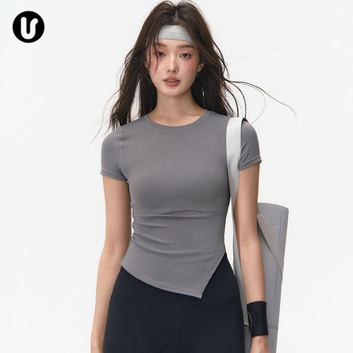 Umeko运动短袖女速干跑步瑜伽服