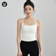 可外穿瑜伽服女新款 速干内衣运动背心带胸垫训练上衣健身文胸套装