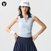 运动上衣女速干带胸垫瑜伽服t恤跑步训练健身背心羽毛球网球套装