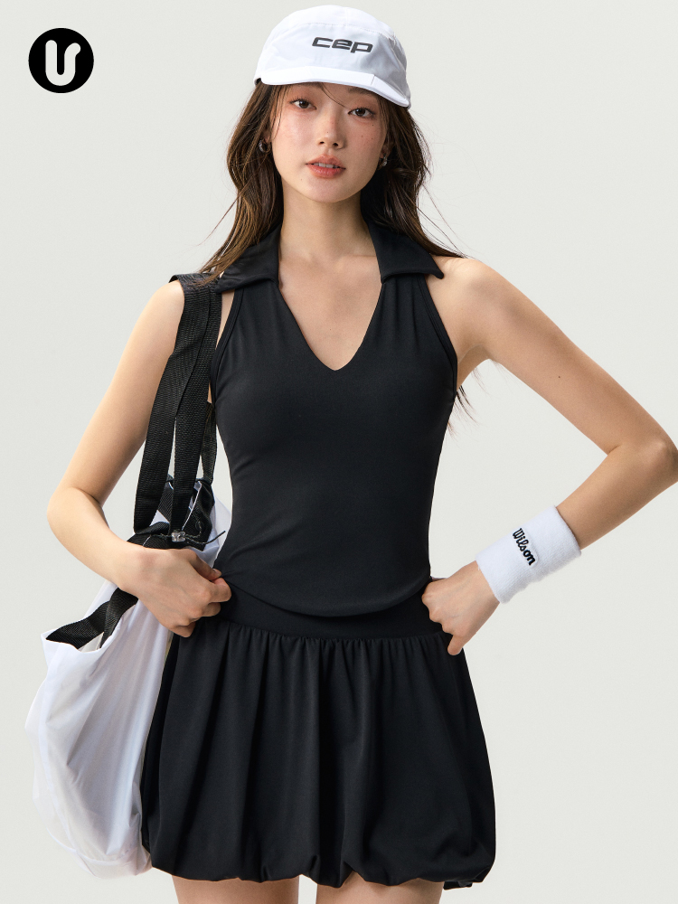 Sports Suit for Women, New Quick-Drying Yoga Clothes, Vest, Pilates Skirt, Fitness Top, Badminton, Tennis, Running Clothes