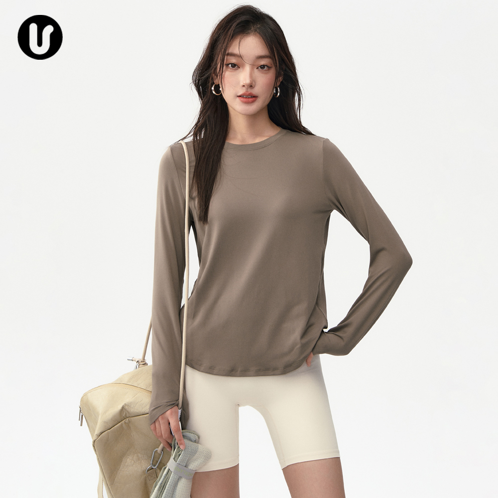 Umeko健身上衣女休闲百搭瑜伽t恤
