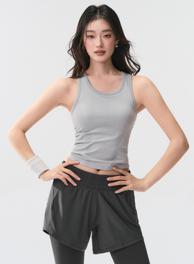 运动内衣女带胸垫防震跑步背心高强度普拉提瑜伽训练健身吊带文胸