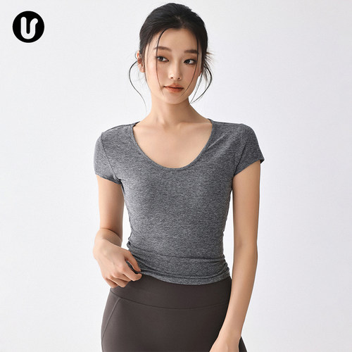Umeko运动短袖速干普拉提瑜伽服