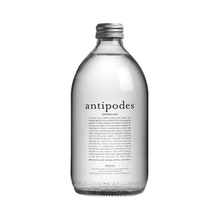 antipodes绮怡寰彼极天然拓地矿泉水玻璃瓶装饮用水新西兰进口