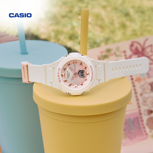 多巴胺俏皮学生手表卡西欧