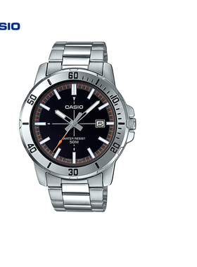 casio卡西欧旗舰店MTP-VD01L剑鱼防水商务手表男官网官方正品