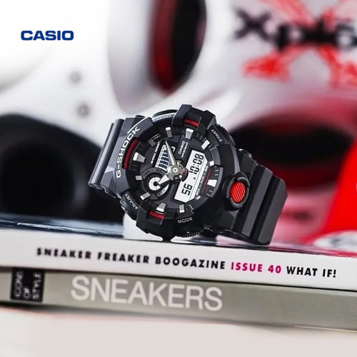 casio卡西欧海外旗舰店GA-700防水手表男官网官方运动gshock - 封面