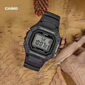 卡西欧官方官网海外旗舰店运动防水时尚 潮流复古手表男士 218H