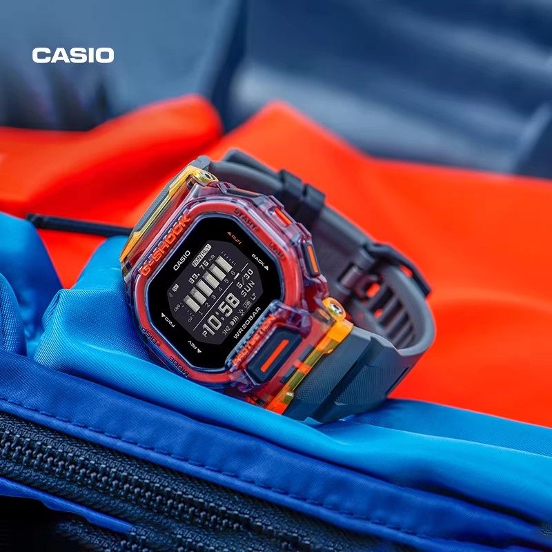 海外专供casio卡西欧旗舰店小方块GBD-200SM手表男女款g-shock