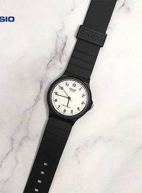 卡西欧旗舰店MQ-24学生儿童电子男女小黑表考试专用手表官方正品