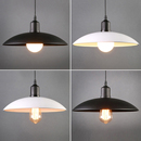 工业风吊灯复古创意单头铁艺锅盖餐厅吧台奶茶烧烤店网咖酒吧餐饮