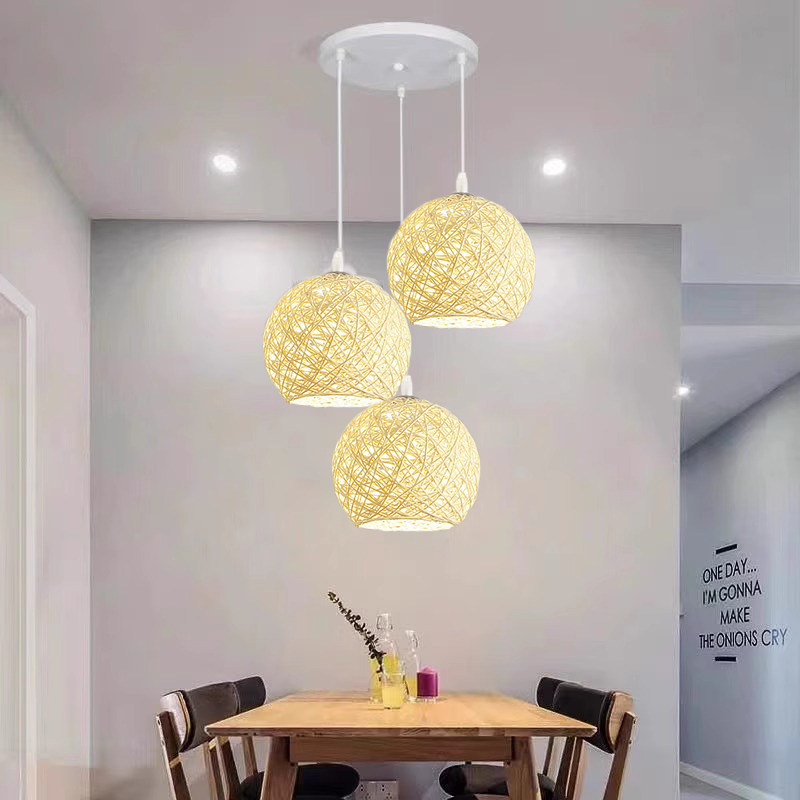餐厅吊灯饭厅餐桌家用卧室创意现代简约吧台艺术造型麻球灯具,家装灯饰光源,餐厅吊灯,淘宝优惠券,粉丝福利购,淘宝优惠卷