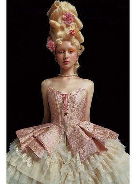 LaceMade 绝代佳人 绝版Campaign定制款 法式重工宫廷风胸衣展示