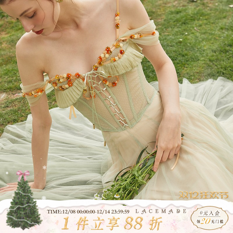 法式仙女套装裙夏季森系感公主裙