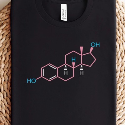 雌二醇主题T恤MtFxyn陌漓原创