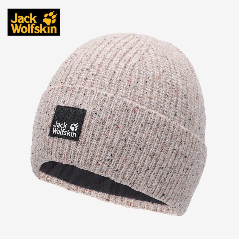 jackwolfskin狼爪正品男女同款秋冬新款户外防风保暖帽子 1909881