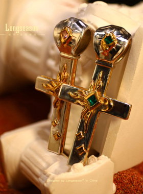 鎏金925银吊坠原创高级感可定制