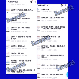 viella海燕雅思写作录播课viella雅思写作课程大作文17节小作文6
