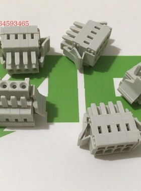 MCS 德国原装正品 4极孔型连接器734-104/037-000锁定卡4位4P端子