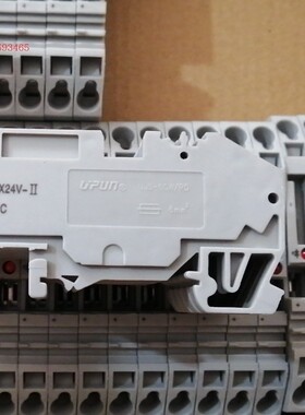 友邦电气 UJ5-6CW/RDX24-ⅠⅠ 带灯车载熔断型接线端子UPUN保险丝