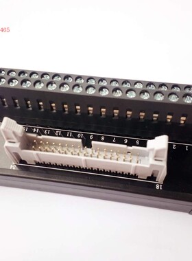 34位34pin端子台HA023 D023替代胜蓝T023 PLC接线端子台 模组模块