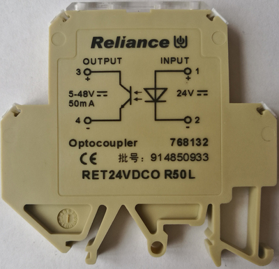 瑞联电气光电耦合器 RET24VDC0 R50L货号768132 24V 50ma光耦模块