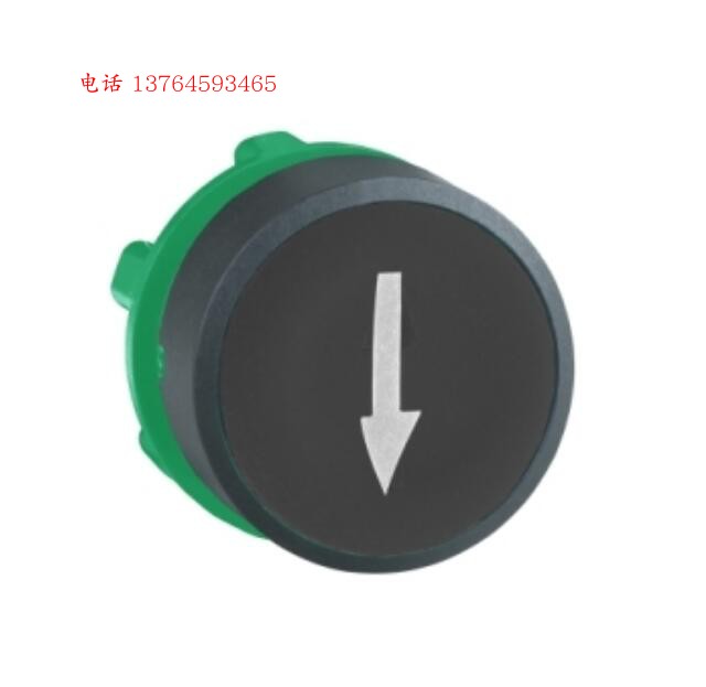 施耐德符号按钮开关黑底白箭头