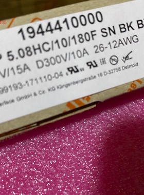 BLZP 5.08HC/10/180F SN OR BX PCB印刷线路板接线端子1944410000