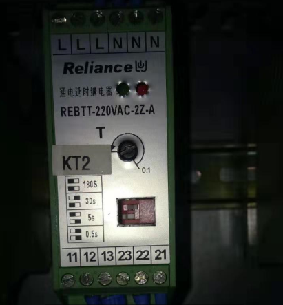 原装Reliance瑞联 通电延时继电器模块 REBTT-220VAC-2Z-A 767422