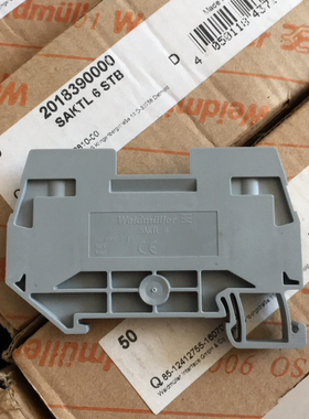 全新原装魏德米勒电流测试互感器接线端子SAKTL 6 STB 2018390000